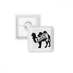 Imagem de Kit de atualização para jogos com teclado mecânico PBT com contorno de camelo 