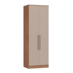 Imagem de Guarda Roupa Modulado Requinte Com 2 Portas - Macadâmia/Duna Line - Mó
