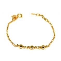 Imagem de Pulseira Infantil Bolinhas - Tulerry Semijoias E Acessórios