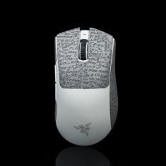 Imagem de BTL Fita de aderência de mouse para Razer Deathadder V3 Pro Professional Antiderrapante Suck Resistente ao Suor EVA Branco Roxo 0,5 mm