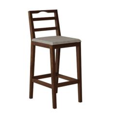 Imagem de Banqueta Madeira Maciça Denver Capuccino