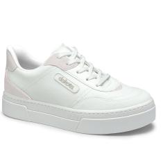 Imagem de Tênis Flatform Dakota Branco Casual Plataforma Confortável DA681- Feminino