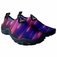 Imagem de Tenis Masculino Feminino Sapatilha Água Praia Pesca Jetski Neon Academia Ciclismo Gênero:Feminino;Cor:Rosa;Tamanho:39/40