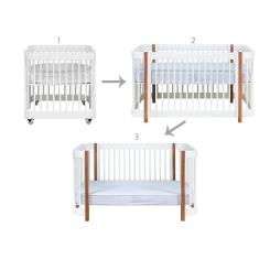 Imagem de Berço Lola Branco + Colchão Incluso
