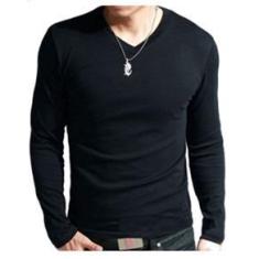 Imagem de Camiseta Masculina Gola V Manga Longa