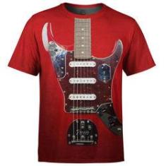 Imagem de Camiseta Masculina Guitarra Fender Md01