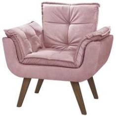 Imagem de Poltrona Decorativa Opala Suede  Bebê - Dora Bela