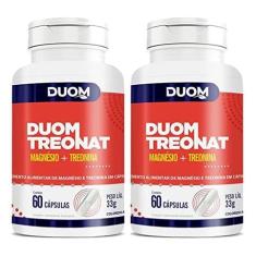Imagem de Magnésio + Treonina 60cps Treonat Duom | Kit 2 Frascos