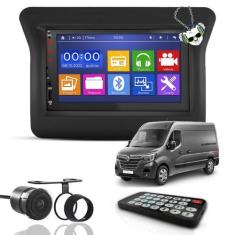 Imagem de Kit Central Multimidia Universal Mp5 2 Din Bt Espelhamento Rn Renault 