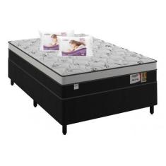 Imagem de Cama Box Casal (Box + Colchão) Plumatex de Mola - Ensacada 47cm de Alt