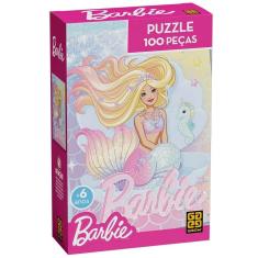 Imagem de Quebra Cabeça 100 Pcs Barbie Brilhante - Grow 04587