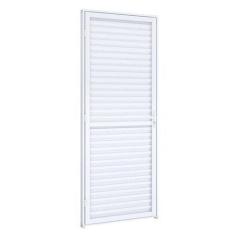 Imagem de Porta de Aluminío Laminada 215x85cm Riobras