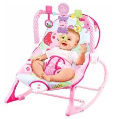 Imagem de Cadeira De Descanso Bebê Musical Vibratória Elefante Baby Style