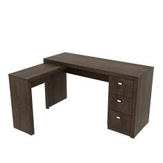 Imagem de Escrivaninha/mesa Escritório de Canto Multimóveis Cr25011 Rústica