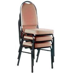 Imagem de 03 Cadeiras Para Hotel E Auditório Linha Hotel Bege