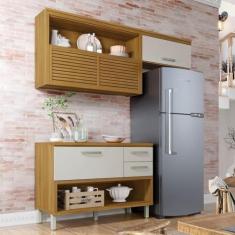 Imagem de Cozinha Compacta 2 Peças MDF Princesa Nesher