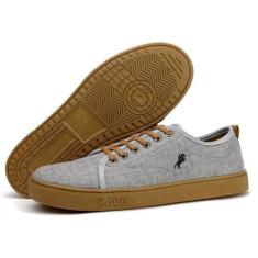 Imagem de Tênis Polo Casual Masculino Conforto - TatuPeba, Cinza, 41