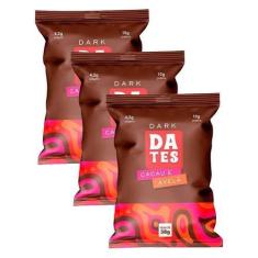 Imagem de Kit 3X: Barra Proteína Dark Cacau E Avelã Sem Açúcar Let'S - Let'S Dat