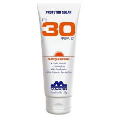 Imagem de Creme Protetor Solar Fator Fps 30 Bisnaga 120g Mavaro