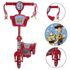 Imagem de Patinete Infantil 3 Rodas C/ Luz Led Som Radical Toy Story - Toys 2U