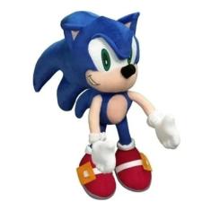 Imagem de Boneco Sonic Veloz Azul Super Rápido Ouriço 50Cm