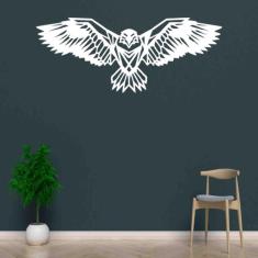 Imagem de Quadro Decorativo Adorno Águia 3Mm Vazado - Mdf