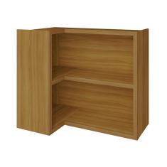 Imagem de Armário Aéreo De Canto 1 Prateleira Baronesa E Imperatriz Nesher Móveis Freijó