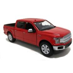 Imagem de Carro Ford F-150 Lariat Red Diecast Modelo 1:24-1:27