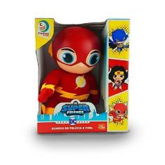 Imagem de Boneco Pelúcia E Vinil The Flash Dc 3073 - Cardoso - Cardoso Toys