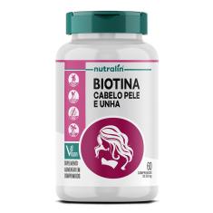 Imagem de Biotina Fortalecimento Cabelo Pele Unha 60 caps Nutralin