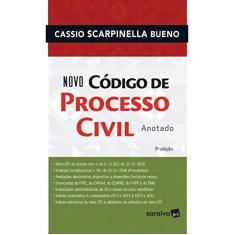 Imagem de Novo Código de Processo Civil Anotado - C&#225;ssio Scarpinella Bueno - 9788547215613