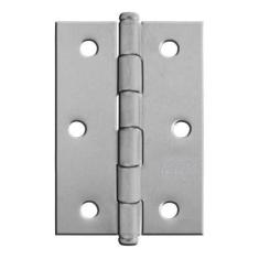 Imagem de Dobradiça MGM 3 Unidades 3,5x2.1/4 Polegadas com Parafusos Zincado