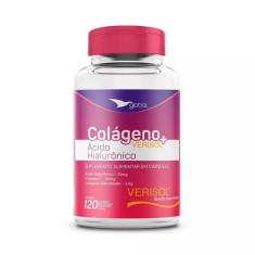 Imagem de Colageno Verisol - Acido Hialuronico E Vitamina C 120 Caps. Global - G