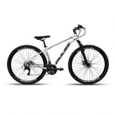 Imagem de Bicicleta 29 Pulse Câmbios Importados 21v Freio Disco Branco