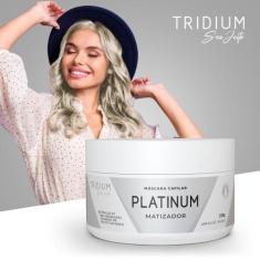 Imagem de Máscara Capilar Matizador Platinum Tridium 150G - Tridium Cosméticos