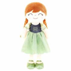 Imagem de Boneca Gloveleya Princesa Anna 40 Cm + Sacola By Metoo - Original - Gl