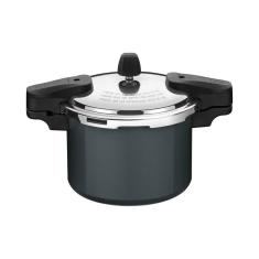 Imagem de Panela De Pressão Em Alumínio Com Revestimento Interno E Externo Cerâmico Verde Petróleo 20 Cm 4,5 L