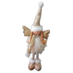 Imagem de Boneco Anjo Menina Em Pé De Natal - 52cm