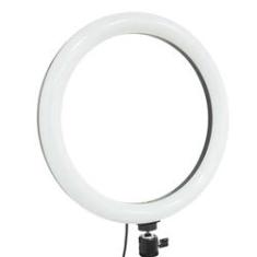 Imagem de Iluminador Led Ring Light Profissional Circular 30 Cm Maquiagem Foto Filmagem Exbom ILUM-R12W16
