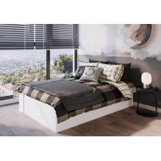 Imagem de Cama Box Articulável Casal 140 Istambul Branco Art In Móveis