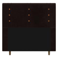 Imagem de Cabeceira Cama Box Casal Queen Size Roma 160cm Marrom