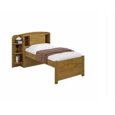 Imagem de Cama Solteiro Milênio Plus 100% Mdf D Doro Móveis - Cinamomo