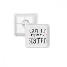 Imagem de For My Family Got It from My Sister Present teclado mecânico PBT kit de atualização para jogos