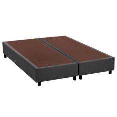 Imagem de Cama Box Base Universal Crc Camurça Gray Queen 158X198 - A Costa Rica