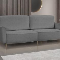 Imagem de Sofá Vênus 180 Cm Linho Grafite