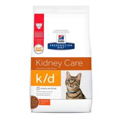 Imagem de Ração Seca Hill's Prescription Diet k/d Cuidado Renal para Gatos Adultos - 1,81 Kg