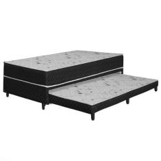 Imagem de Cama Box Conjugada Solteiro Umaflex Com Cama Auxiliar E Espuma D-28 Re