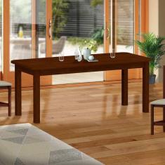 Imagem de Mesa 8 Lugares Clássica Madeira Maciça Castanho Nemargi