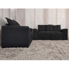 Imagem de Sofá 2 E 3 Lugares Preto 601 Porto - Alpoim