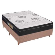 Imagem de Cama Box Casal: Colchão Anatômico Polar D28/Ep Orthoface Firme + Base